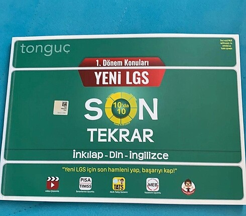  Beden Renk Tonguç lgs hazırlık