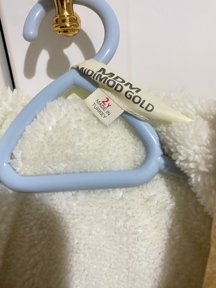 Sarı Kürklü Erkek Çocuk Mont - Görsel 2