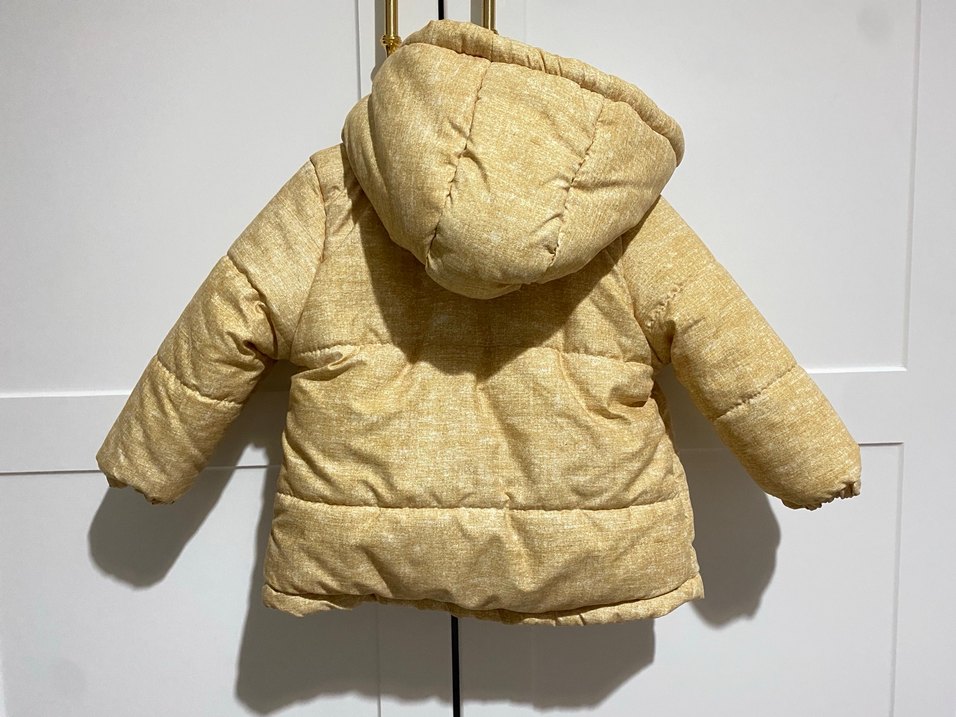 Sarı Kürklü Erkek Çocuk Mont - Görsel 4