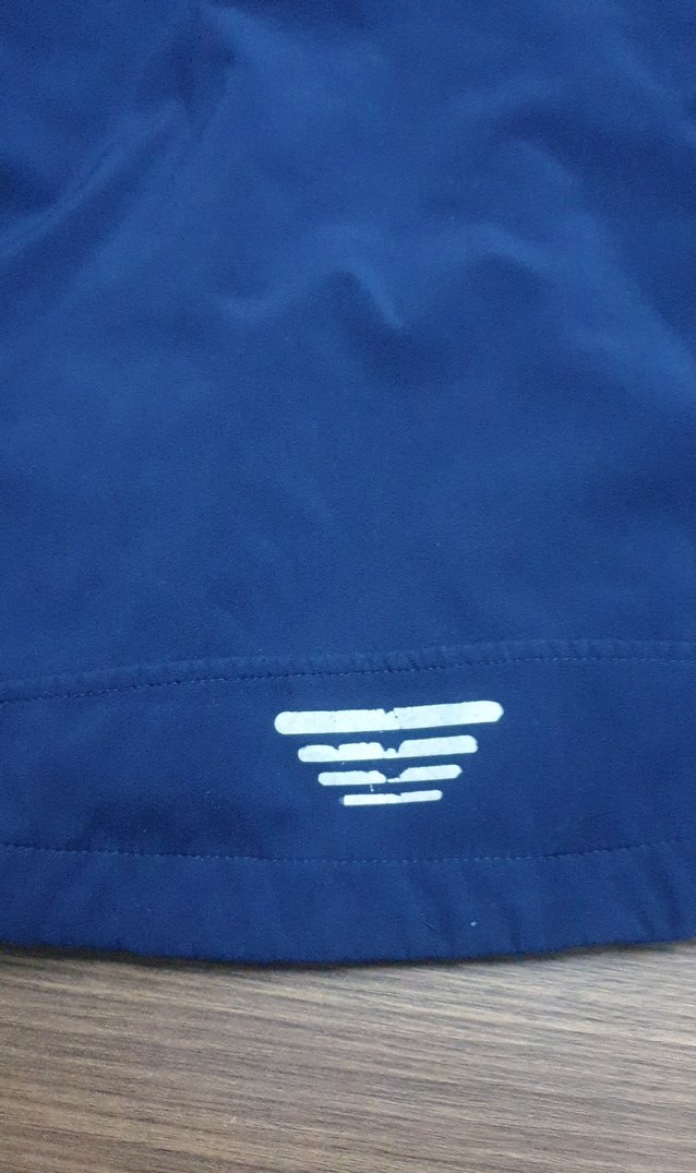 Koyu Mavi Kapüşonlu Erkek Çocuk Fermuarlı Ceket mevsimlik - Görsel 5