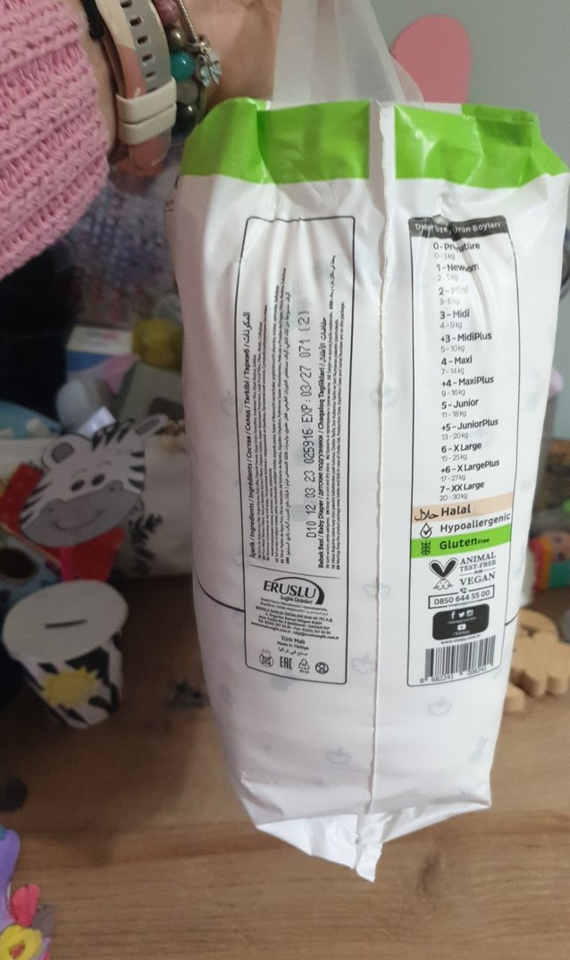 Sleepy Natural Ultra Hassas Bebek Bezi 32 Adet XL - Görsel 5