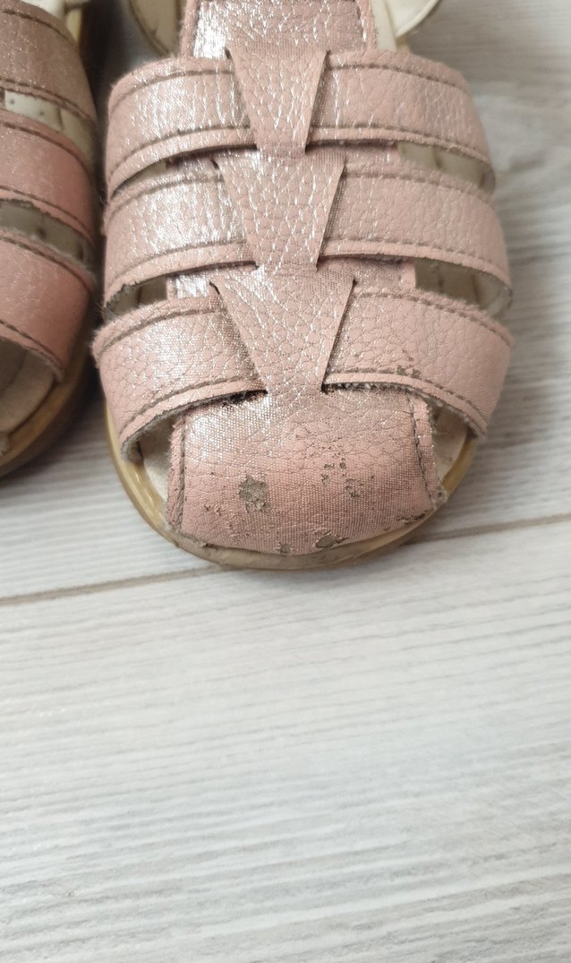 Kız Çocuk Pembe Tokalı Terlik - Görsel 3