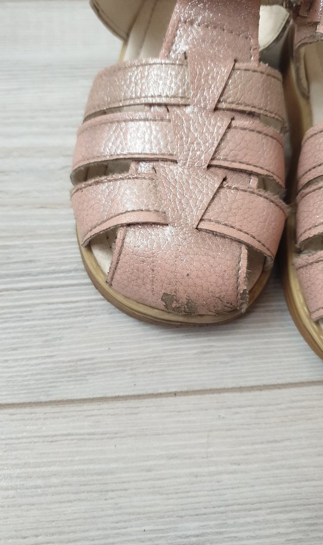 Kız Çocuk Pembe Tokalı Terlik - Görsel 2