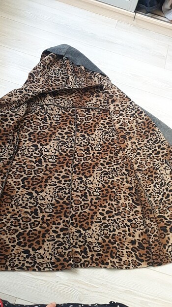 Çift taraflı giyilen polar hirka - Görsel 3