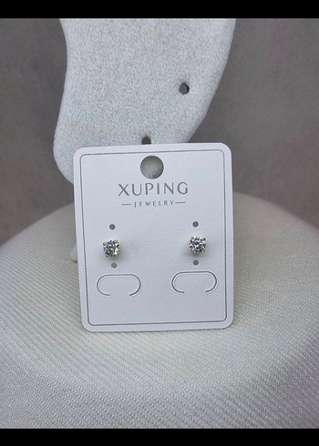 Xuping Tek Taş Küpe