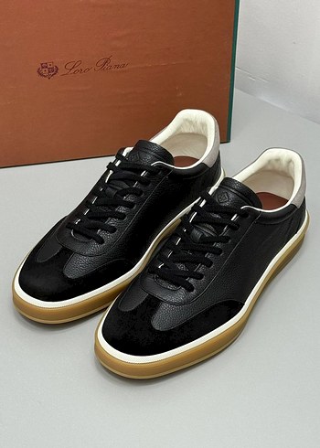 Loro Piana Siyah Erkek Spor Ayakkabı