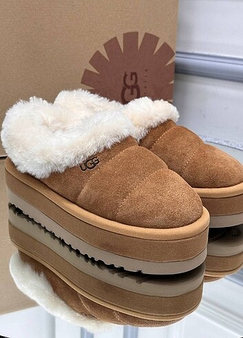 38 Beden kahverengi Renk UGG Tazz Braid Hardwood Yeni Sezon???? 