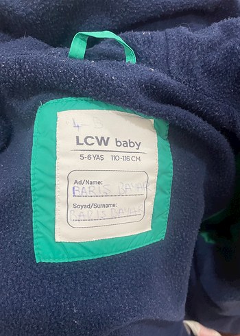 LC Waikiki Erkek Çocuk Yeşil Fermuarlı Mont
