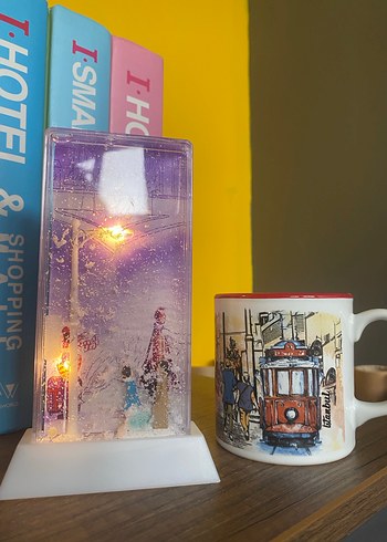 Işıklı Beyaz Kış Figürü - Görsel 3