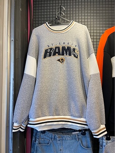 universal Beden gri Renk UNİSEX RAMS OVERSİZE SWEAT