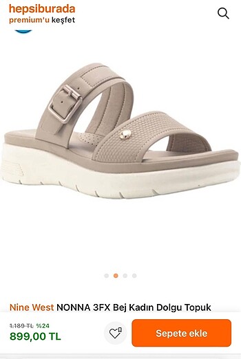Nine West Topuklu Terlik