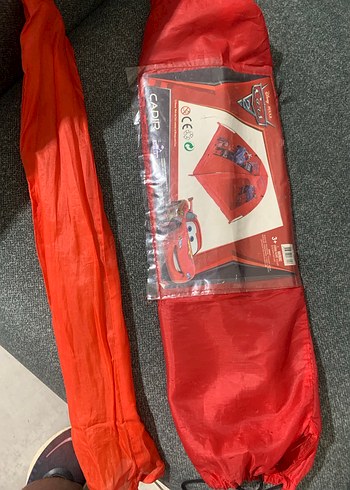 Kırmızı Cars 2 Temalı cocuk oyun cadiri - Görsel 8