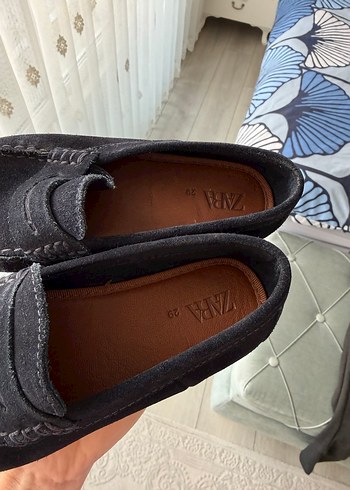 Lacivert Süet  Erkek Çocuk Loafer - Görsel 2