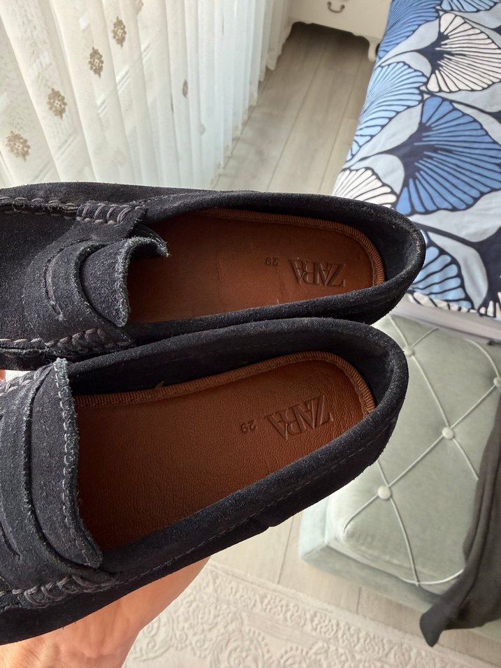 Lacivert Süet  Erkek Çocuk Loafer - Görsel 2