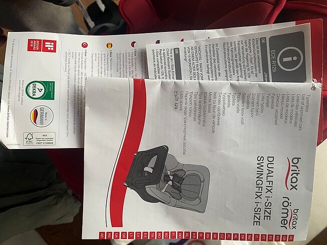 Diğer Beden kırmızı Renk OTO KOLTUĞU