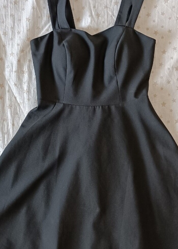 siyah mezuniyet elbisesi  - Görsel 2