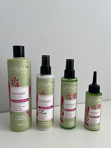 Urban Care Rosemary & Clove Biberiye ve Karanfil serisi (YENİ)