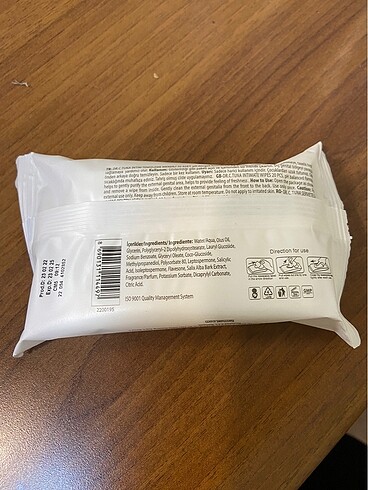 Farmasi Dr.C.Tuna İntim Temizleme Mendili