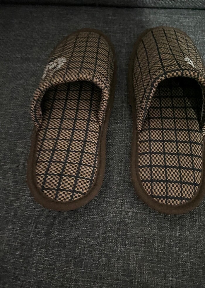 Kahverengi Ev Terliği 41 Numara - Görsel 2