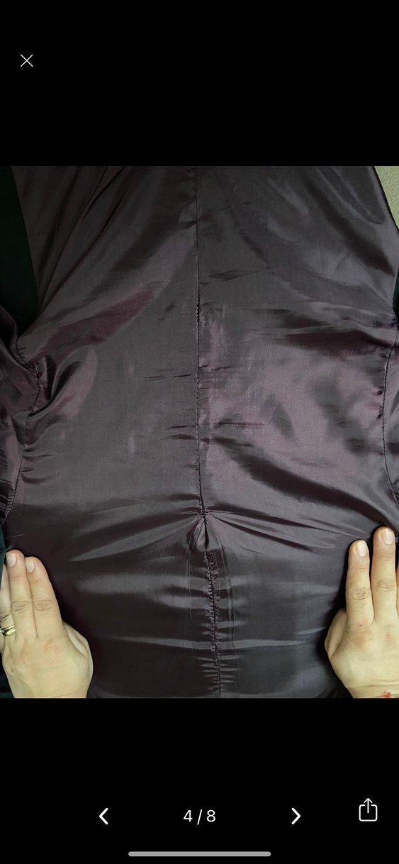 Düğün için Siyah Düğmeli Klasik Damat Takımı - Görsel 4