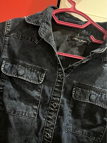 Mavi Jeans Orjinal Kısa Denim Elbise