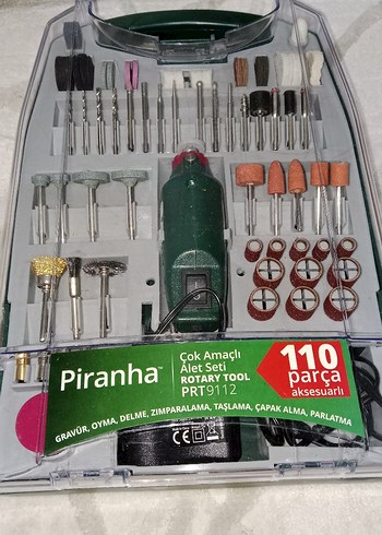Piranha Çok Amaçlı 110 Parça Alet Seti