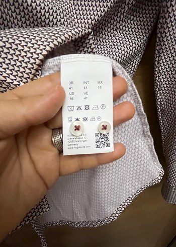 orjinal boss sıfır gömlek - Görsel 3