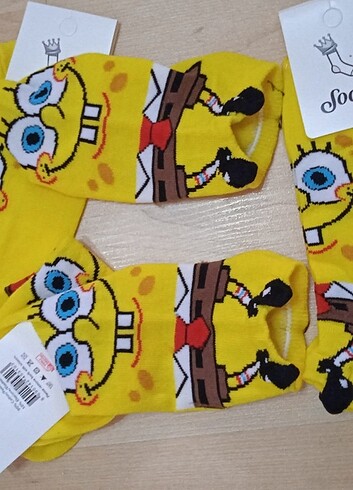 Sünger Bob çorap 