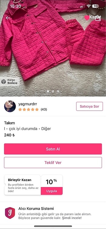 37 Beden ten rengi Renk Bej bot