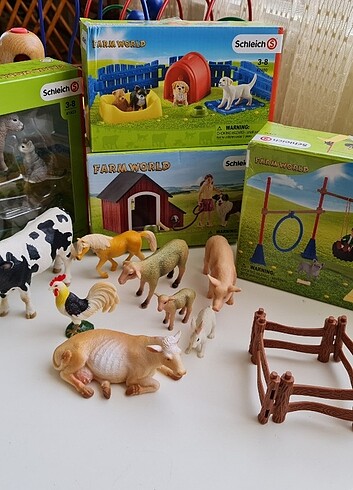 Farm world oyuncak hayvanlar figürleri 