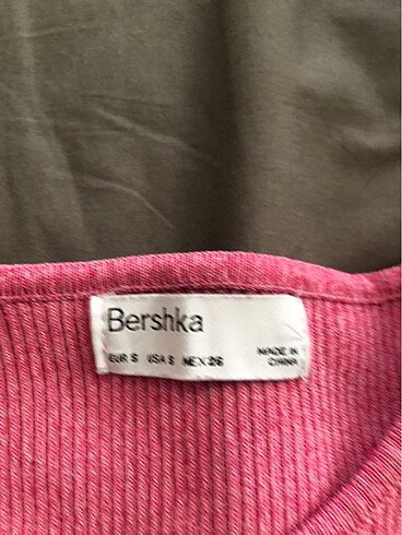 Bershka Crop Pembe bershka