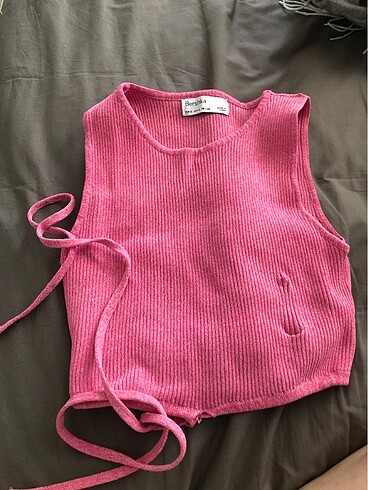 Crop Pembe bershka