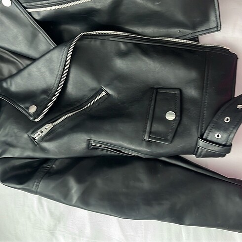 s Beden pull&bear deri ceket
