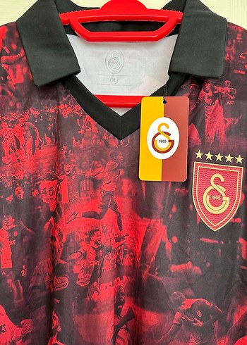 Sıfır Kırmızı Siyah Baskılı Unisex Gs Forması ve Orijinal Kupa - Görsel 2