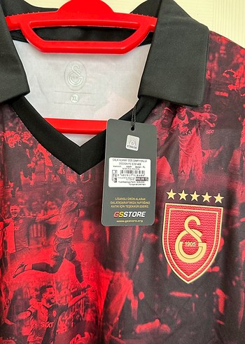 Sıfır Kırmızı Siyah Baskılı Unisex Gs Forması ve Orijinal Kupa - Görsel 3