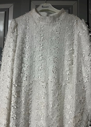 Beyaz abiye - Görsel 2