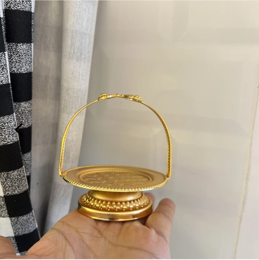 Gold lokumluk, kahve yanı sunumluk - Görsel 2