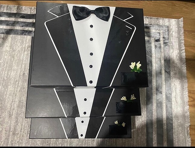 3?lü damat bohçası kutusu