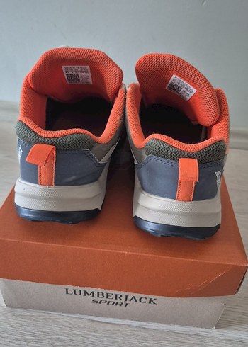 Turuncu Detaylı Erkek Çocuk Spor Ayakkabı - Görsel 2