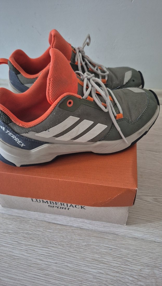 Turuncu Detaylı Erkek Çocuk Spor Ayakkabı - Görsel 3