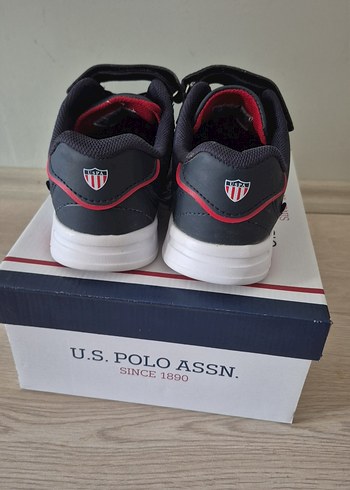 Gri Erkek Çocuk Sneakers Velcro Bantlı - Görsel 4