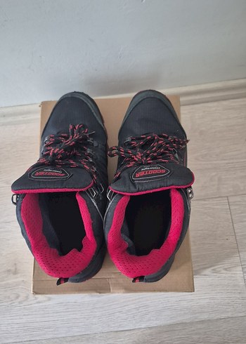 Kırmızı Erkek Outdoor Biker Botu Velcro - Görsel 3