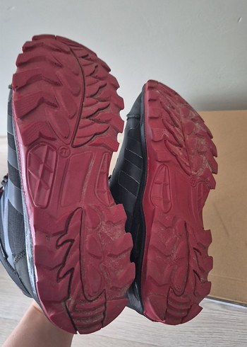 Kırmızı Erkek Outdoor Biker Botu Velcro - Görsel 4