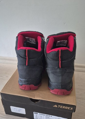 Kırmızı Erkek Outdoor Biker Botu Velcro - Görsel 2