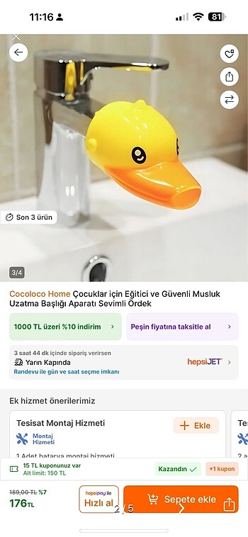  Musluk Uzatma Aparatı