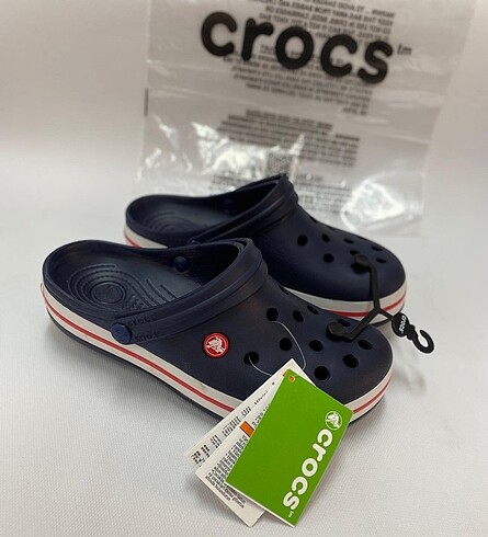 Sıfır paketli yumuşak taban crocs terlik