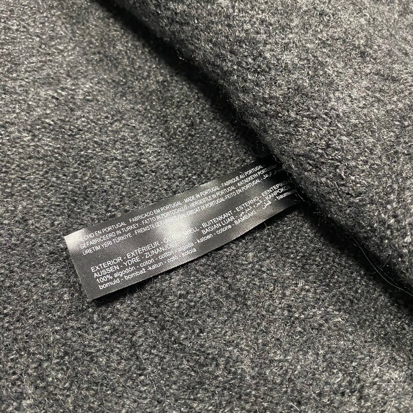 Kapüşonlu Gri Kadın Uzun Örgü Hırka - Görsel 5