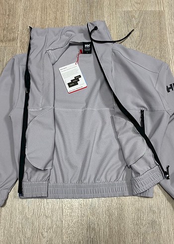 Helly Hansen Gri Fermuarlı Kadın Ceket - Görsel 7