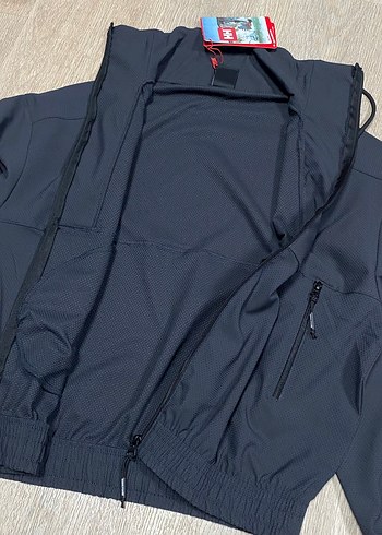 Yüksek Yakalı Fermuarlı Füme Kadın Ceket - Görsel 5