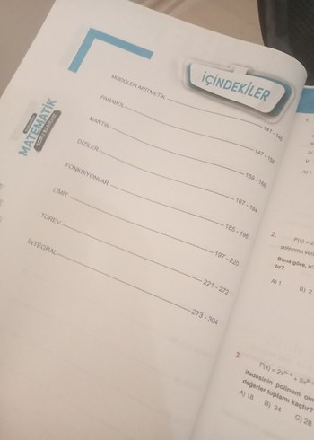 YKS İleri Düzey Matematik Soru Bankası 2. Oturum - Görsel 5